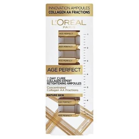 L'Oréal Paris Age Perfect 7-Day Cure Collagen Expert Retightening Ampoules (7x1.3ml)