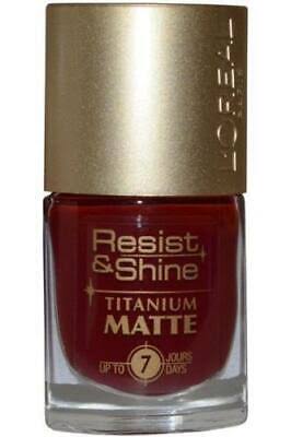 LOREAL RESIST & SHINE NAIL POLISH 9ML