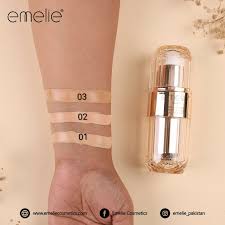 Emelie Paris Small Golden Base Lasting Liquid Foundation
