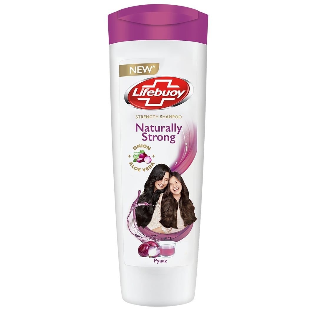 Lifebuoy Naturally Strong Onion + Aloe Vera Strength Shampoo
