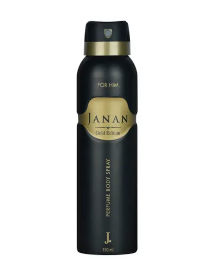 J. JANAN GOLD POUR HOMME PERFUME BODY SPRAY 150ml