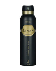 J. JANAN GOLD POUR HOMME PERFUME BODY SPRAY 150ml