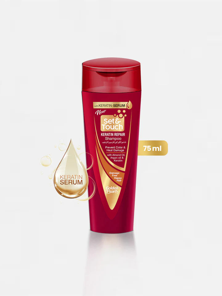 Golden Pearl Set and Touch - Keratin Repair Shampoo
