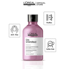 L'Oreal Professionnel Serie Expert Liss Unlimited Professional Shampoo 300ml