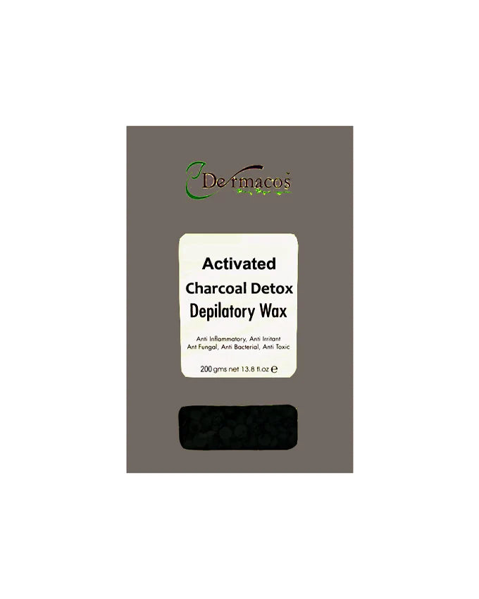 Dermacos Charcoal Detox Wax 200gms