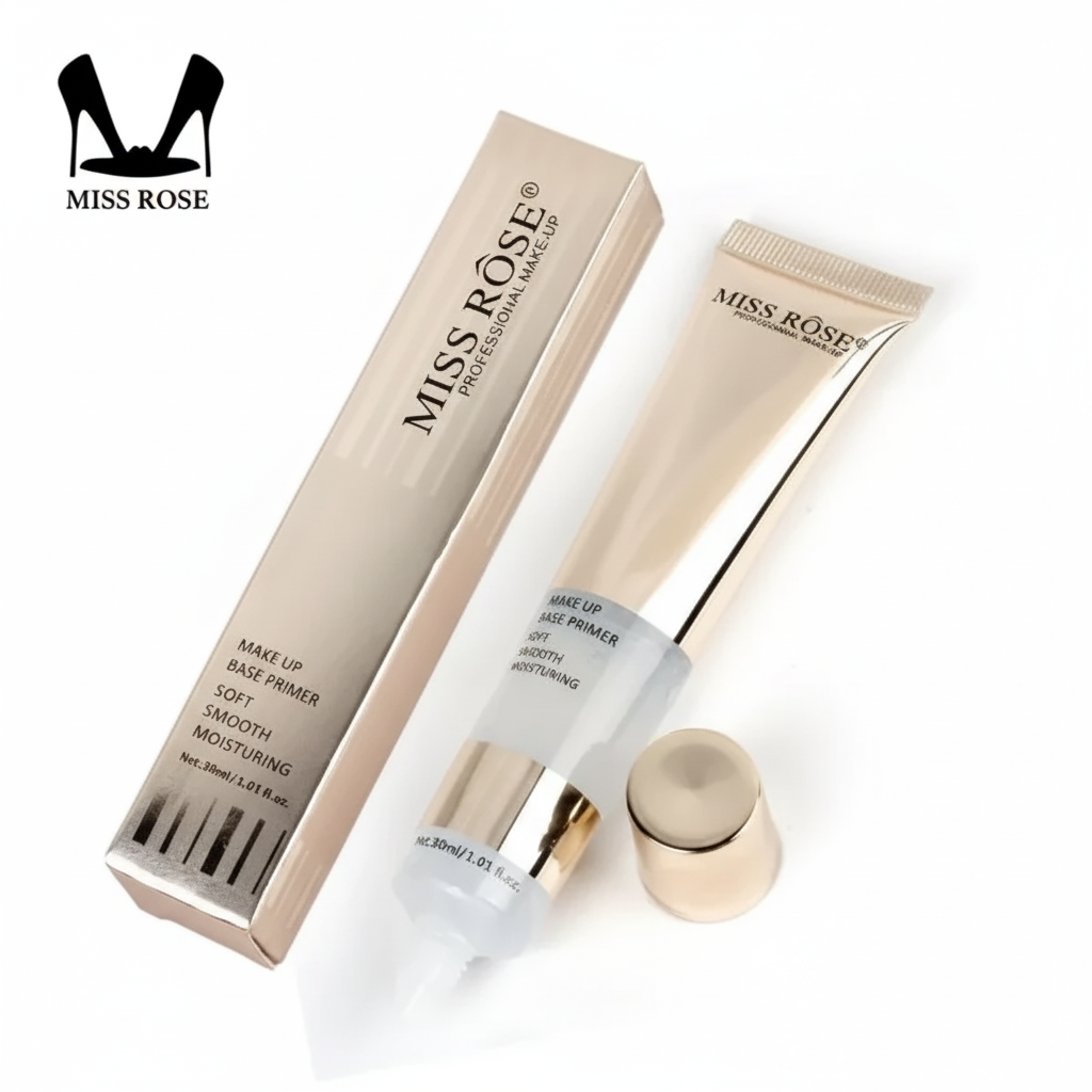 Miss Rose Golden Primer: Soft, Smooth, and Flawless Base (30ml)