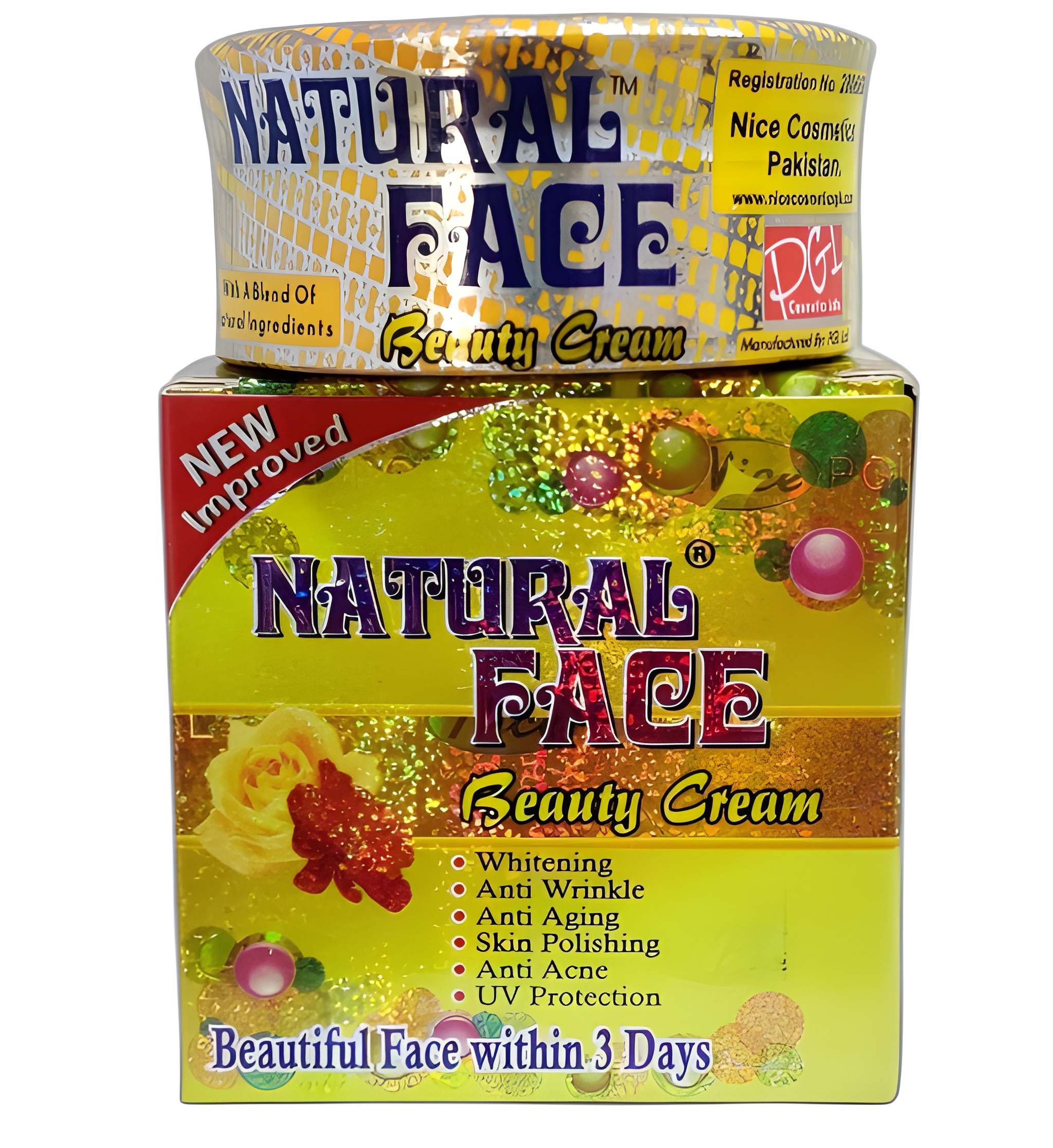 Natural Face Beauty Cream