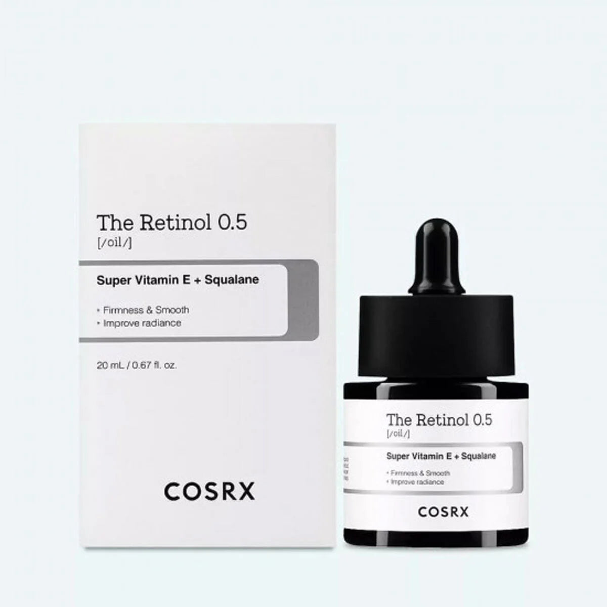 COSRX The Retinol 0.5 Oil – Super Vitamin E + Squalane