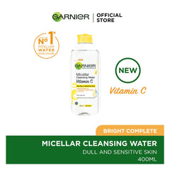 Garnier Skin Naturals Vitamin C Micellar Cleansing Water 2 Size