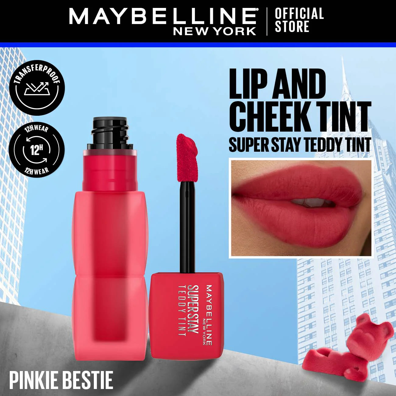Maybelline New York SuperStay Teddy Tint (6 Shades)