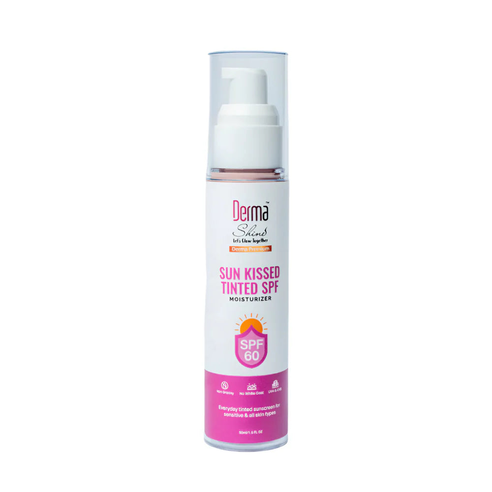 Derma Shine Sun Kissed Tinted SPF 60 Moisturizer