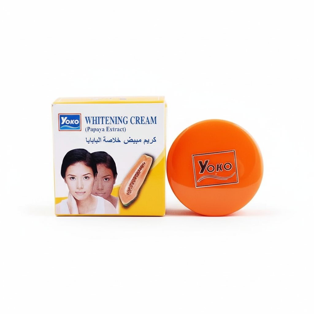 Yoko Whitening Cream With Papaya Extracts (Made In Thailand)