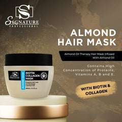 Signature Professional Biotin Collagen & Almond Hair Mask (400ml)