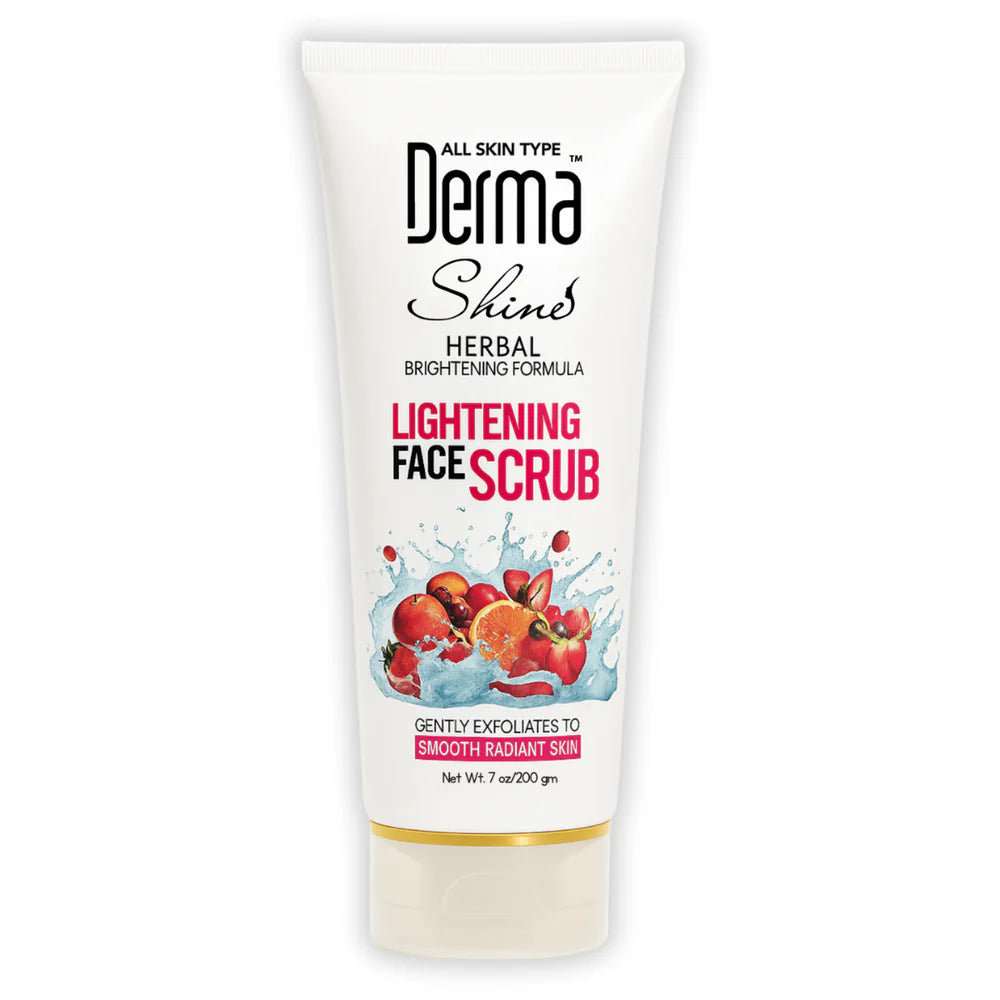 Derma Shine Herbal Brightening Lightening Face Scrub