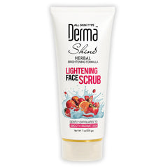 Derma Shine Herbal Brightening Lightening Face Scrub