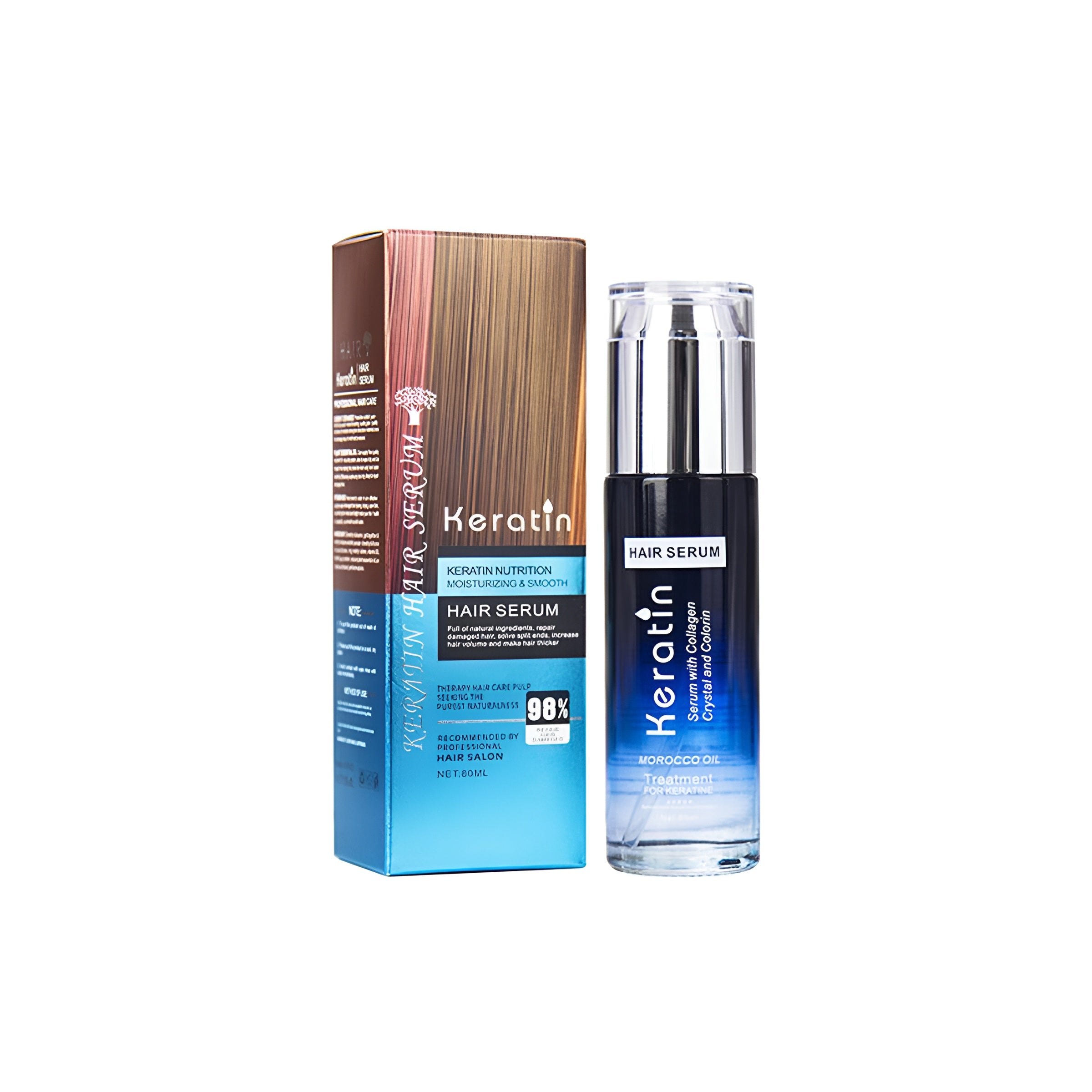 Keratin Nutrition: Moisture & Smooth Hair Serum (80ml)