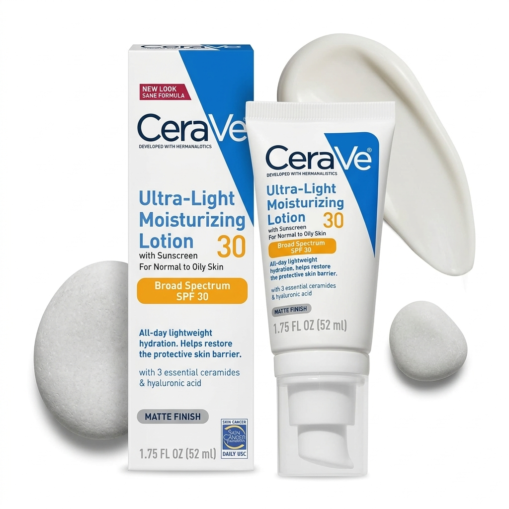 CeraVe Ultra-Light Moisturizing Lotion SPF 30 (1.75 fl oz/52ml)