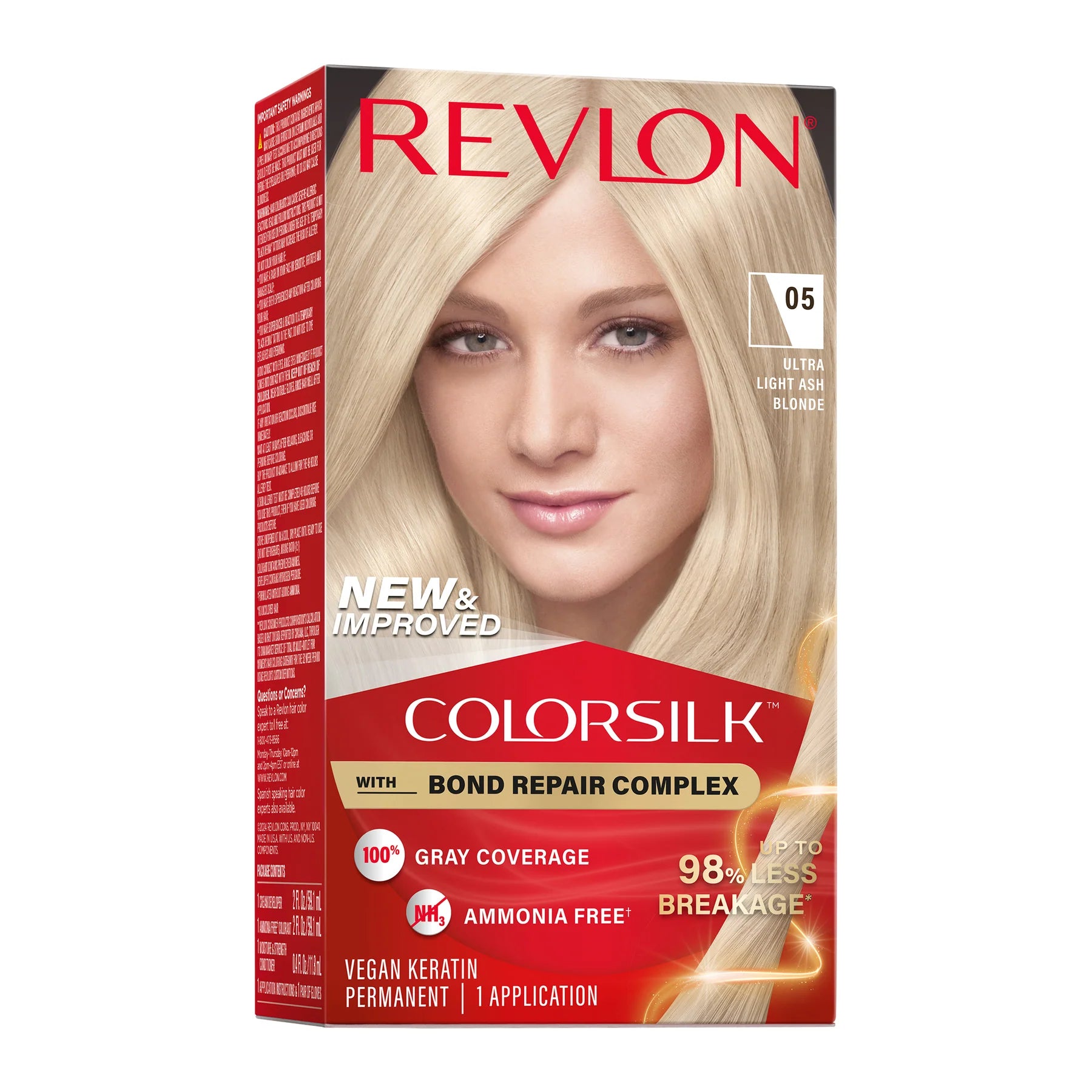 Revlon ColorSilk™ with Bond Repair Complex Permanent Hair Dye