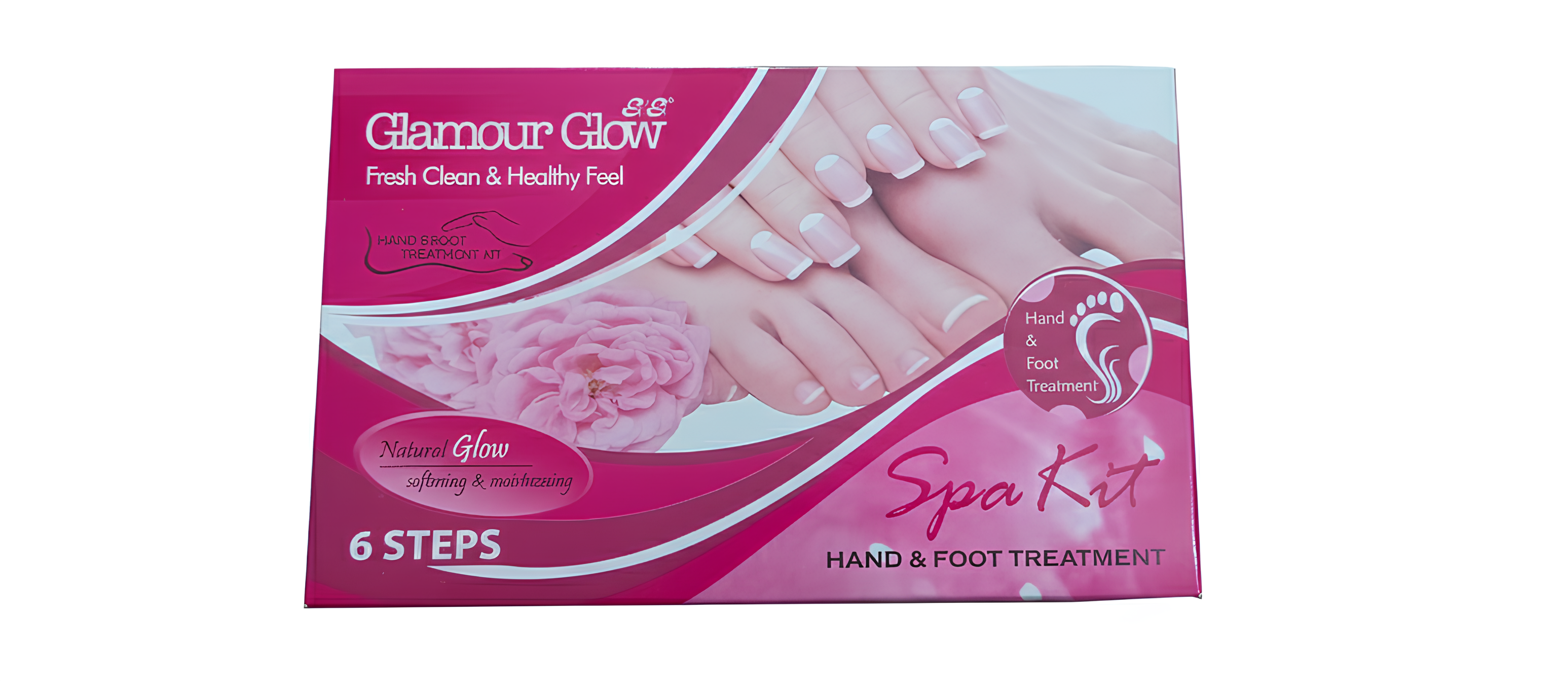 Glamour Glow 6-Step Hand & Foot Spa Kit (S)