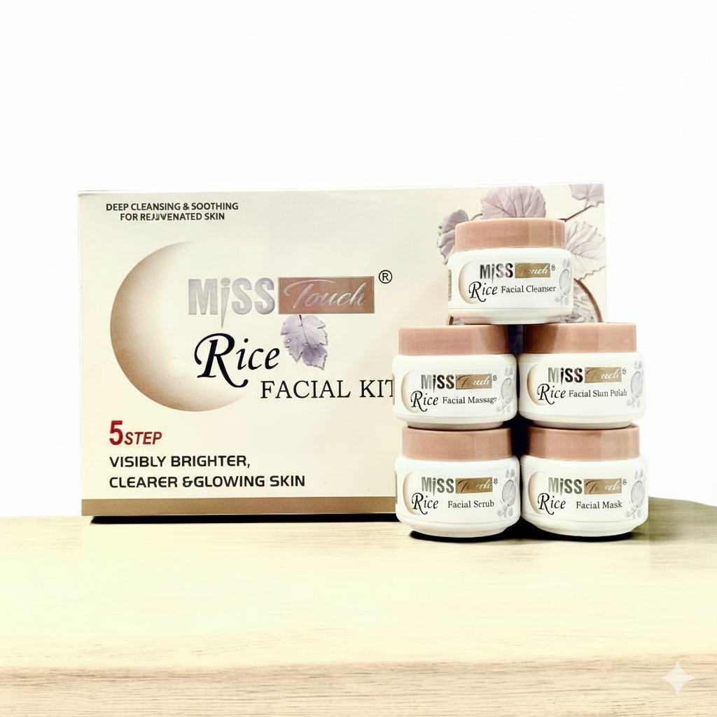 Miss Touch Rice Facial Kit (5-Step System)