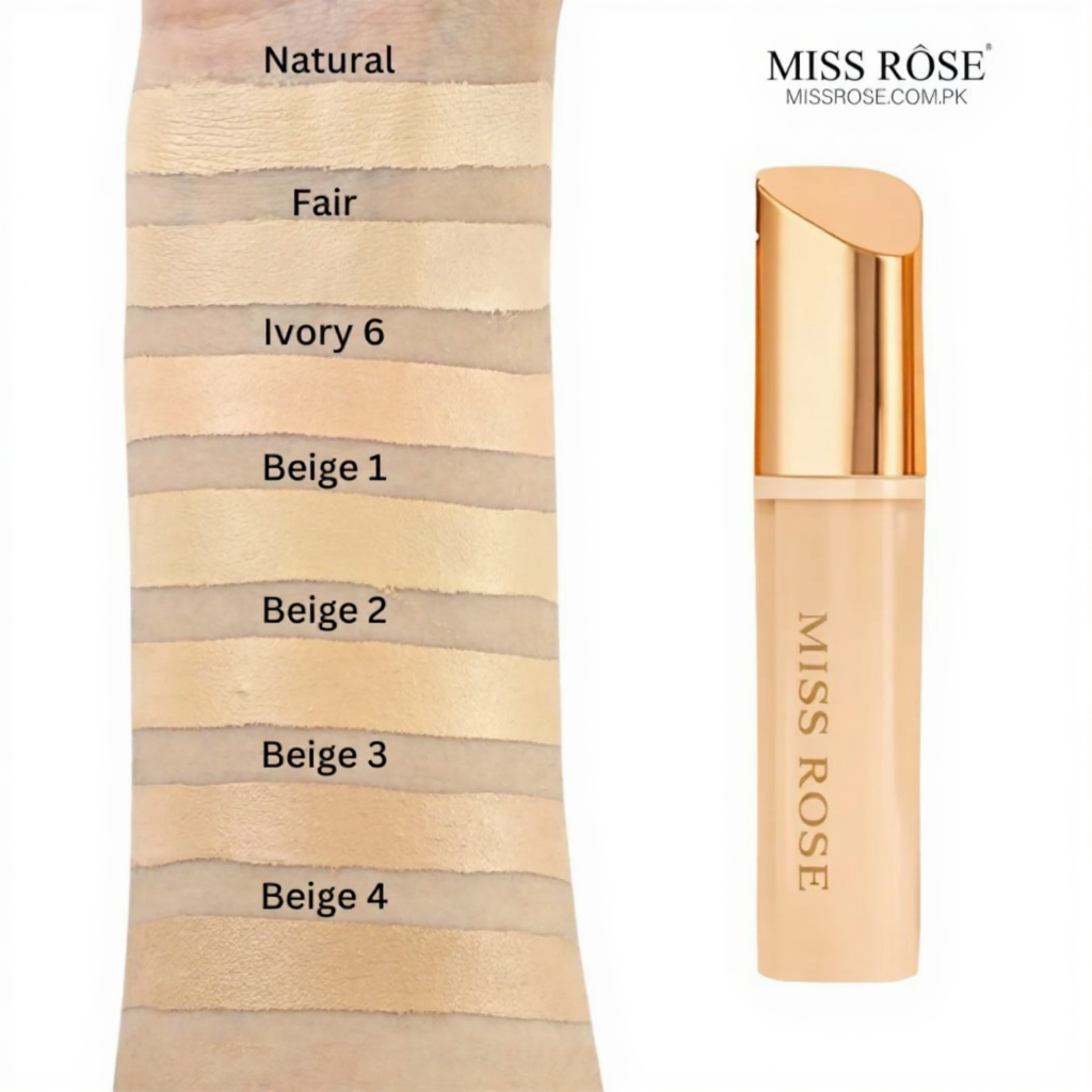 Miss Rose Dark Rose Gold & Double Wear Concealer (7ml MR161)