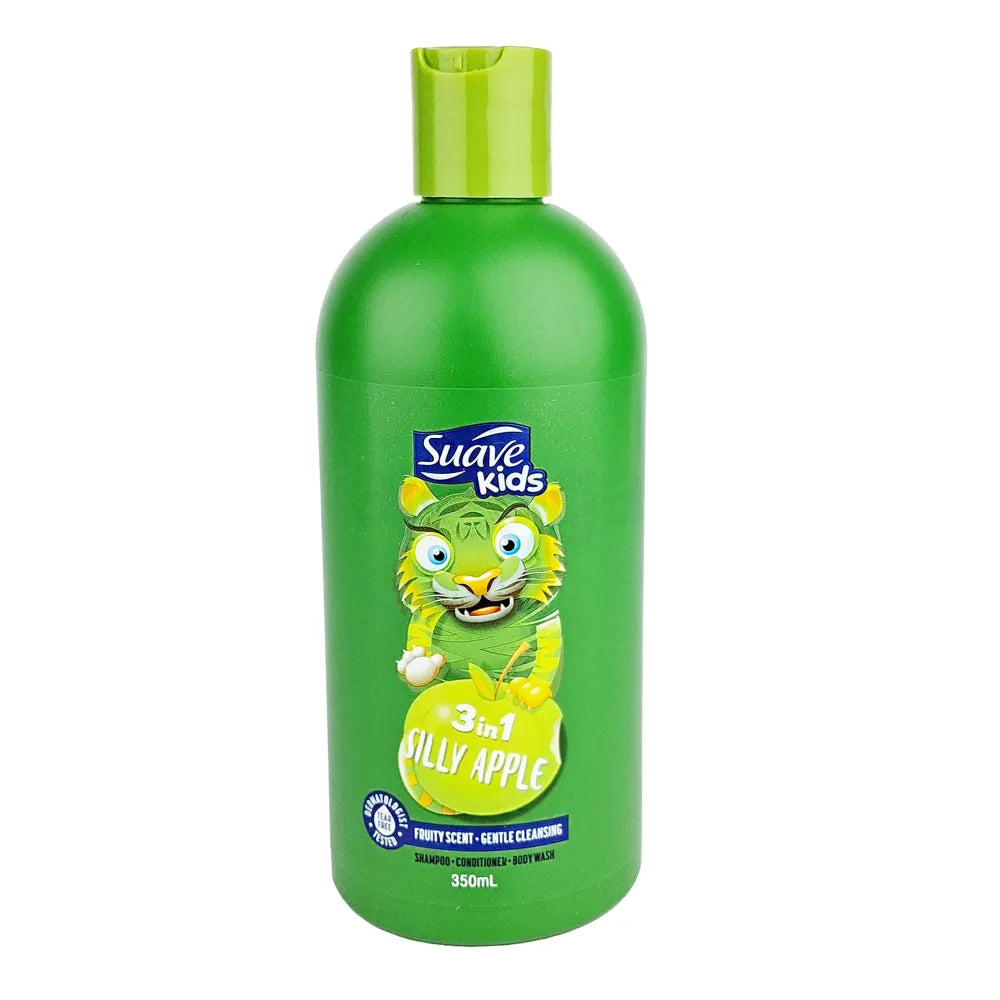 Suave Kids 3in1 Silly Apple Shampoo 350ml