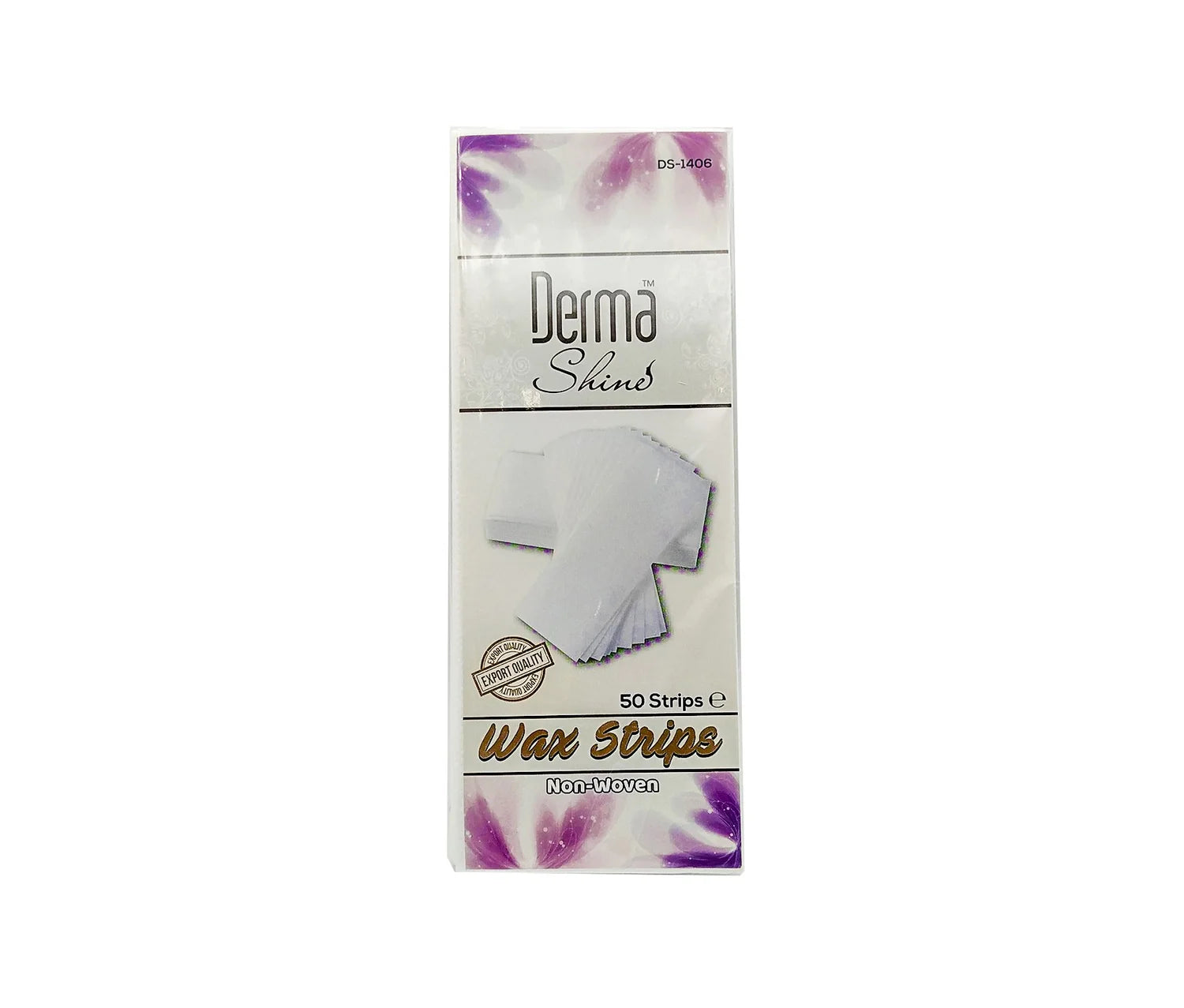 Derma Shine Non-Woven Wax Strips  (50 Count)