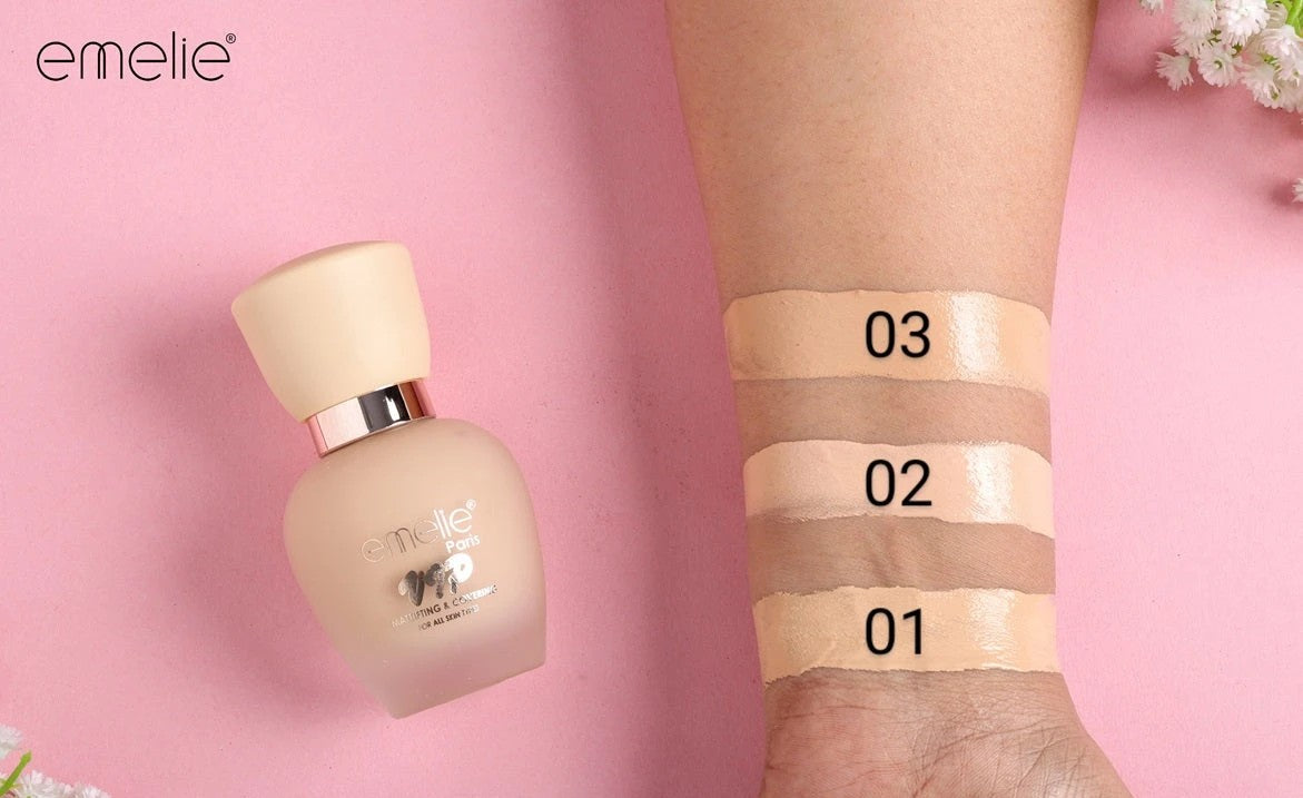 Emelie Paris VIP Hi-Silk Foundation (Item No. S06)