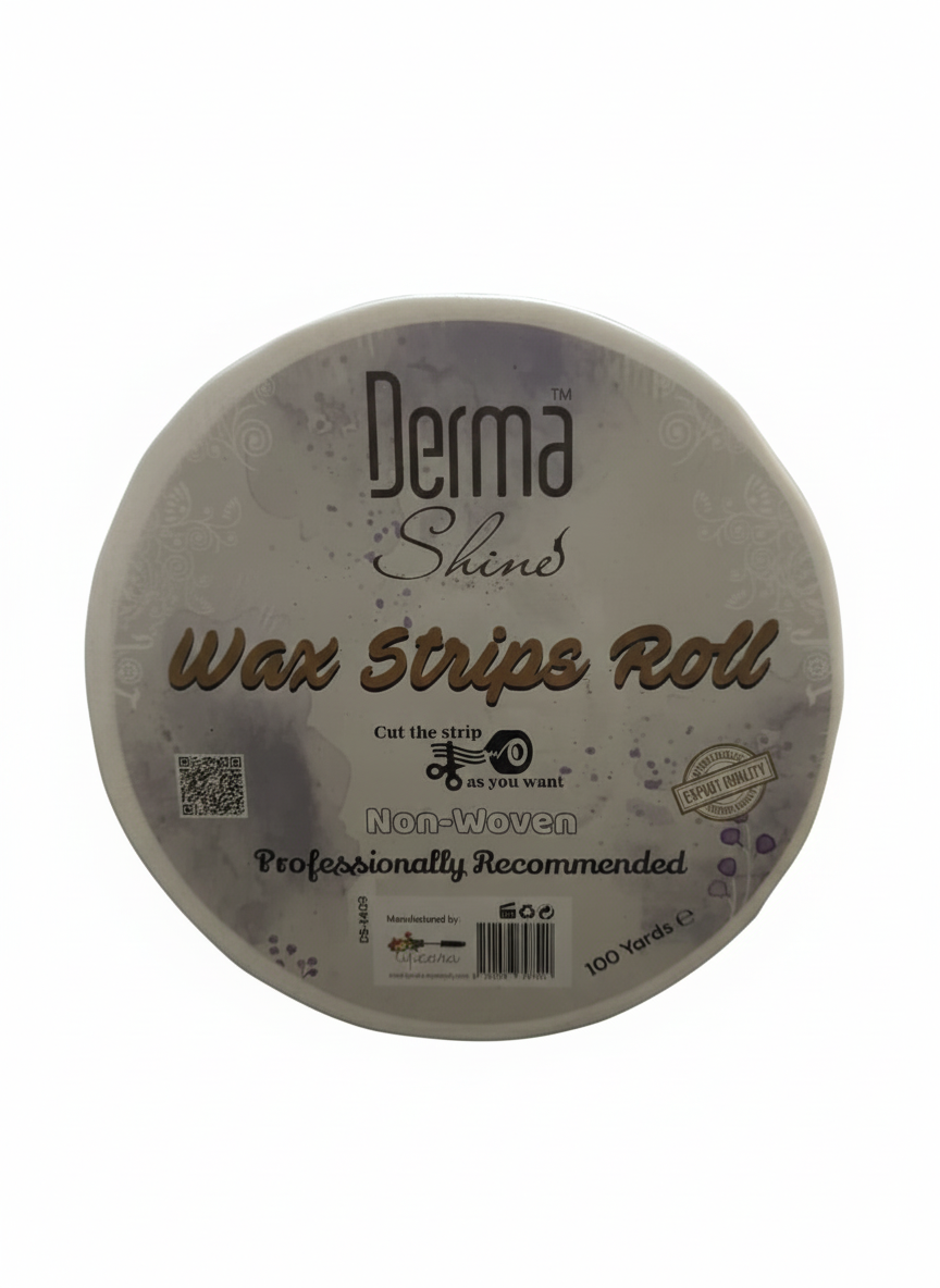 Derma Shine Wax Strips Roll Non-Woven (100 Yards)