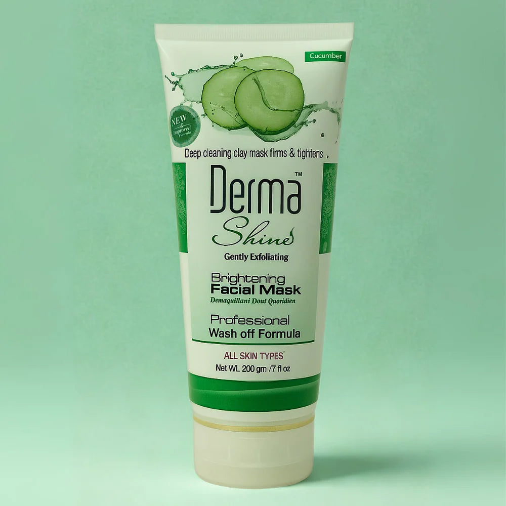 Derma Shine Cucumber Brightening Facial Mask (200g)