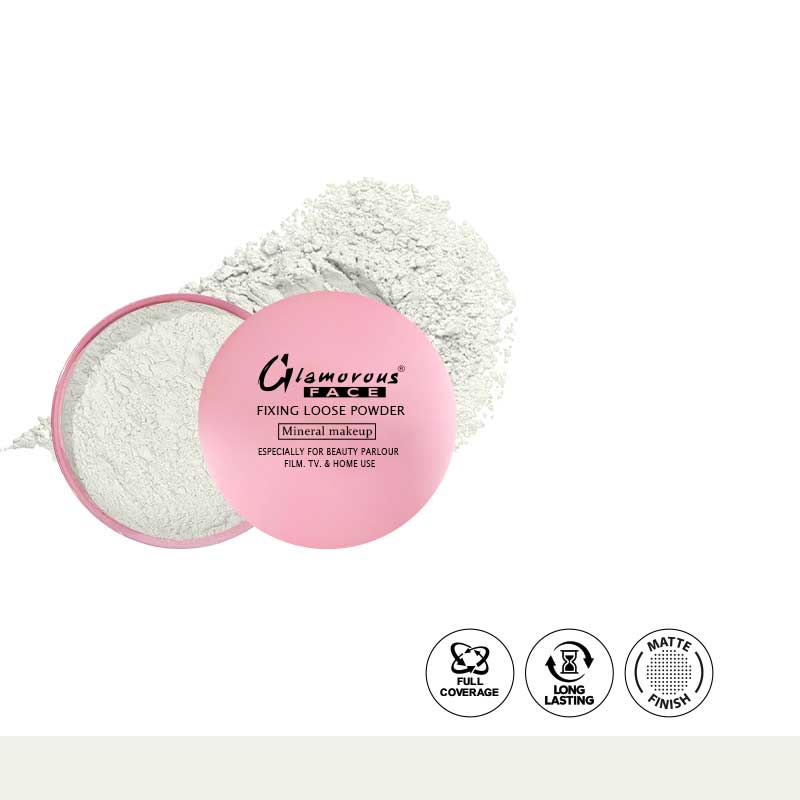Glamorous Face HD Mineral Matte Finish Fixing Loose Powder