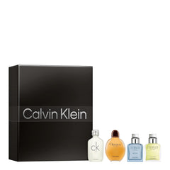 Calvin Klein Men's Multiline Travel Size Eau de Toilette Holiday Giftset 4-pc Set |