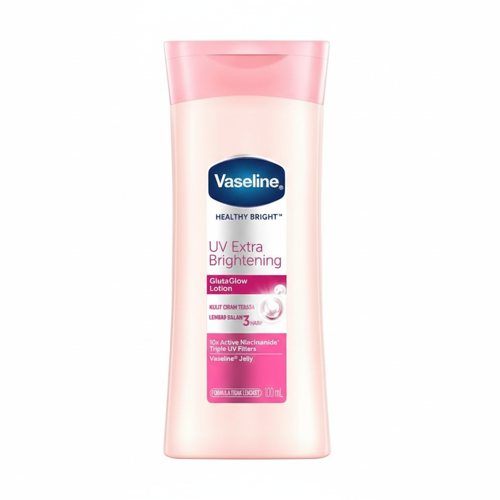 Vaseline Healthy Bright UV Extra Brightening GlutaGlow Lotion (100ml)