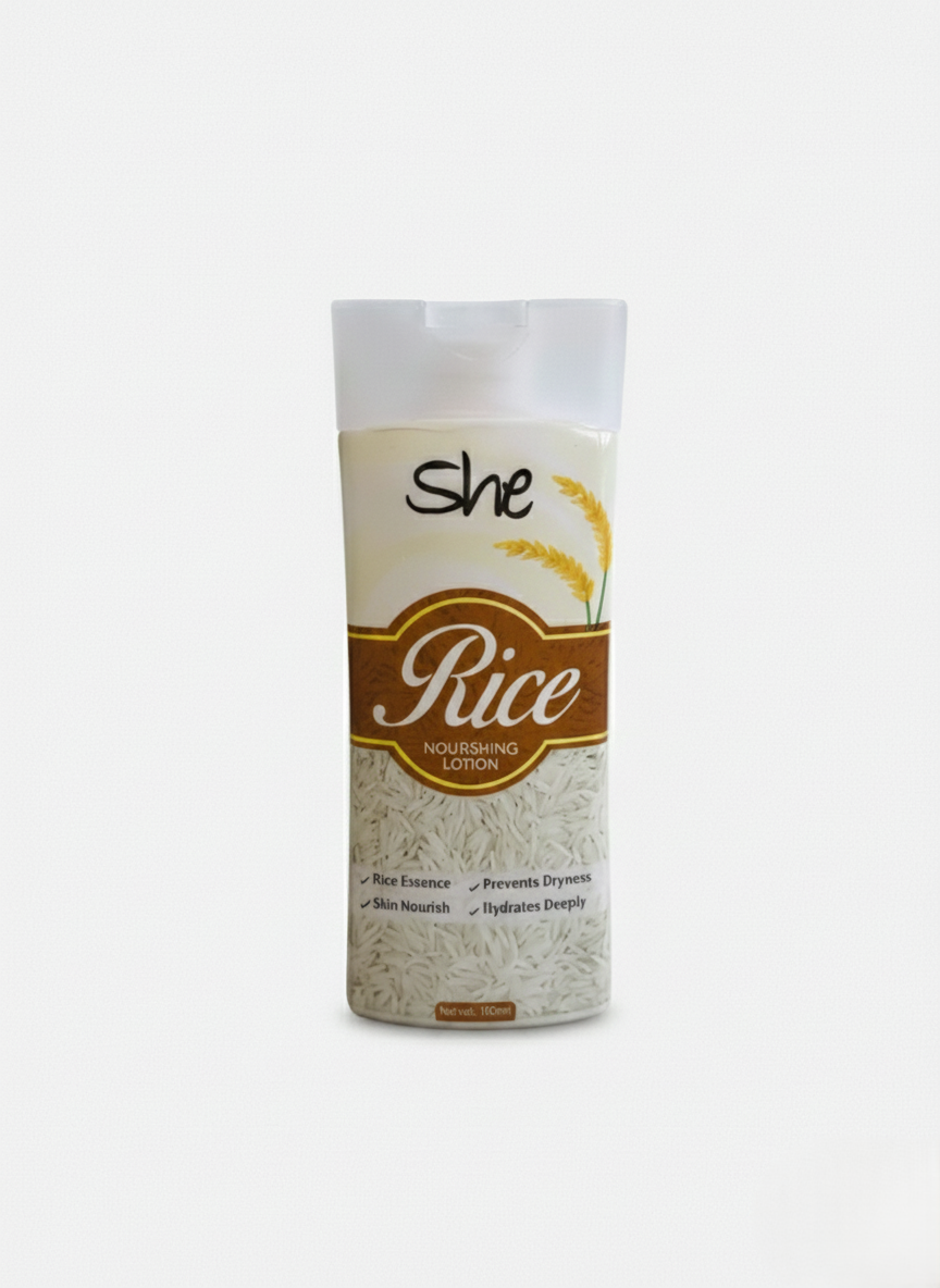 She Rice Nourishing Lotion Deep Hydration & Skin Glow (100ml)