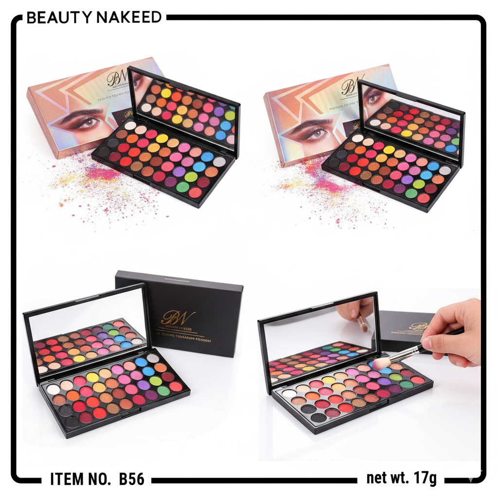 BEAUTY NAKEED 78 Color Fashion Colors Eyeshadow Powder Palette