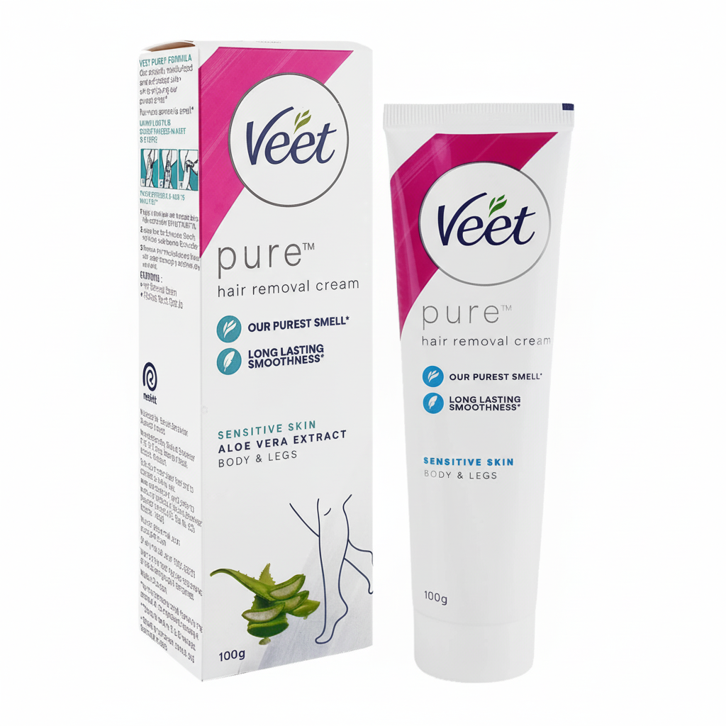 Veet Pure Hair Removal Cream - Sensitive Skin (100g)