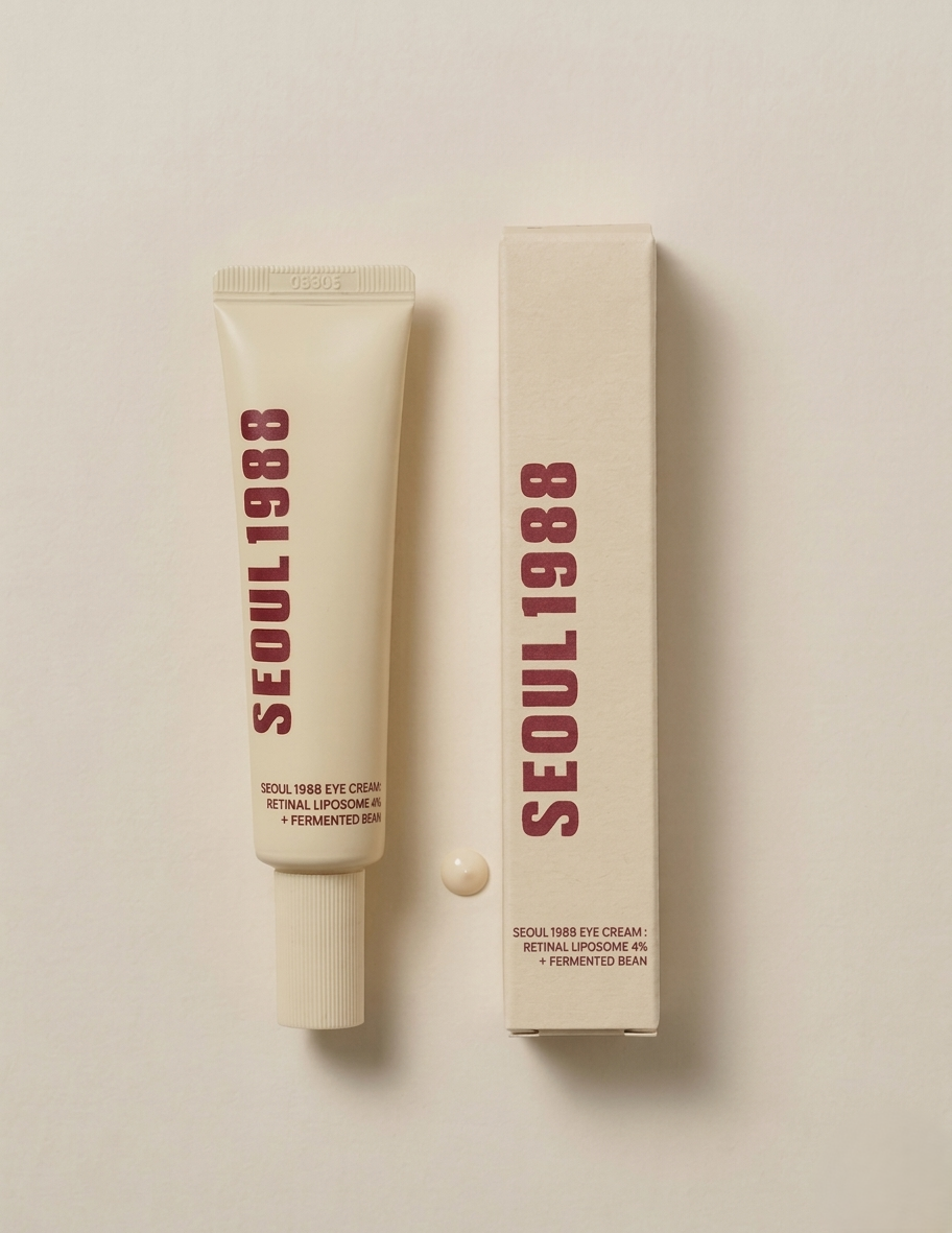 SEOUL 1988 Eye Cream: Retinal Liposome 4% + Fermented Bean (30ml)