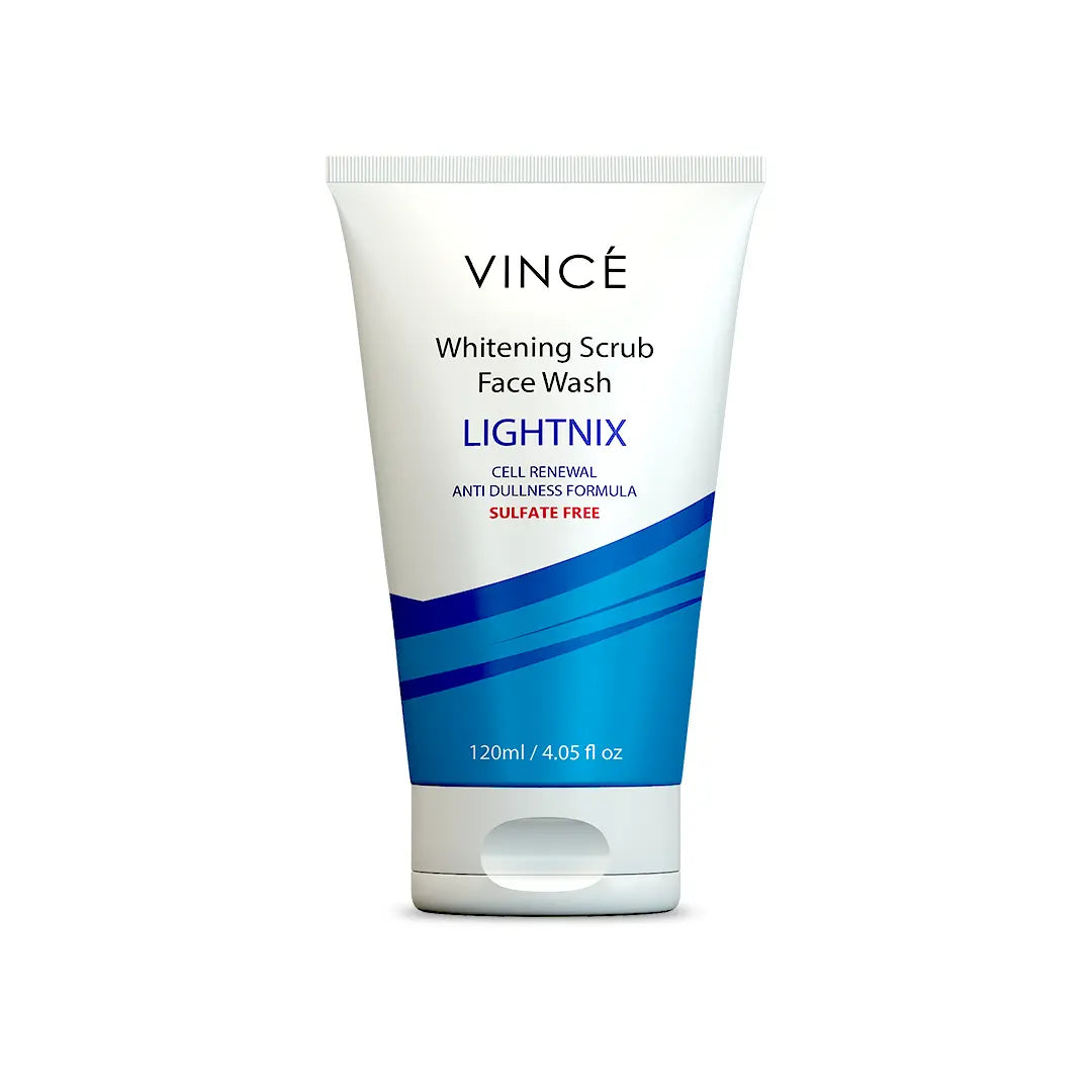 Vince Whitening Scrub Face Wash 120ml