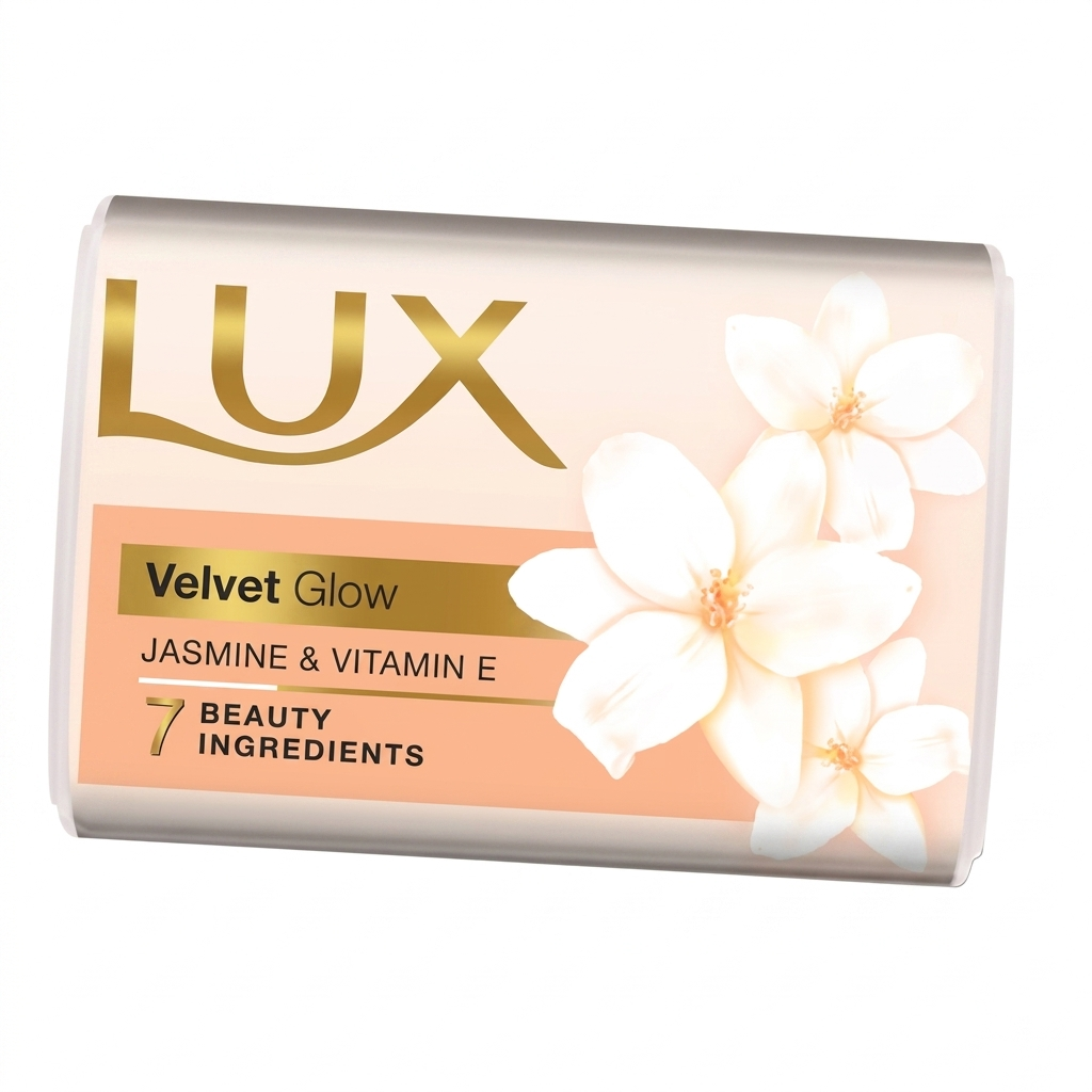 Lux White Velvet Glow Jasmine & Vitamin E Soap (128g)