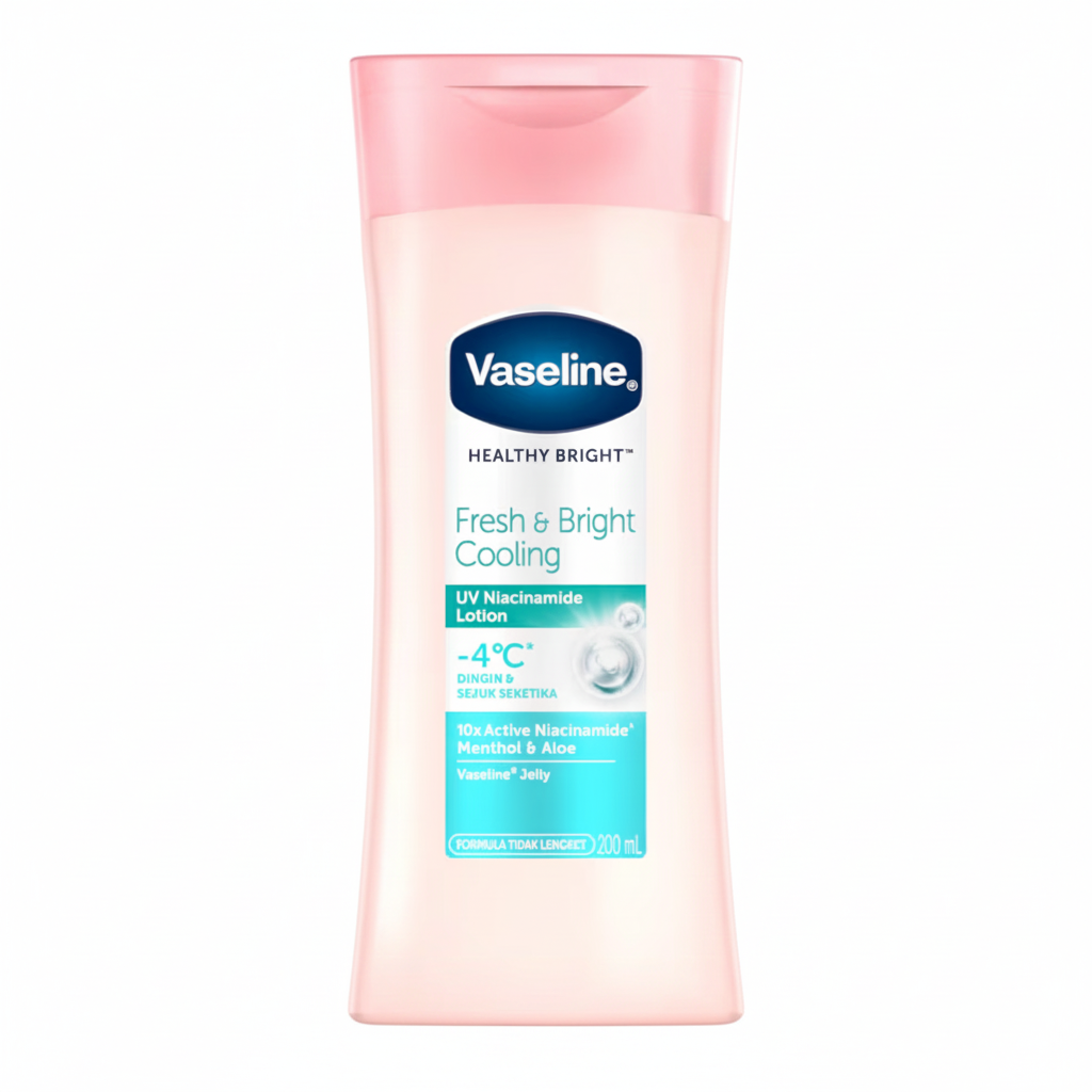 Vaseline Healthy Bright™ Fresh & Bright Cooling UV Niacinamide Lotion (200ml)
