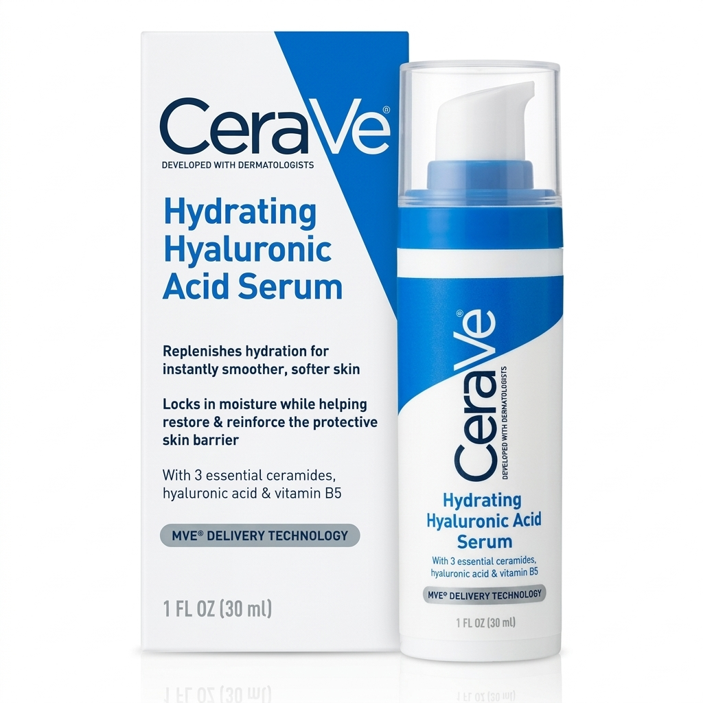 CeraVe Hydrating Hyaluronic Acid Serum (1 fl oz / 30 ml)