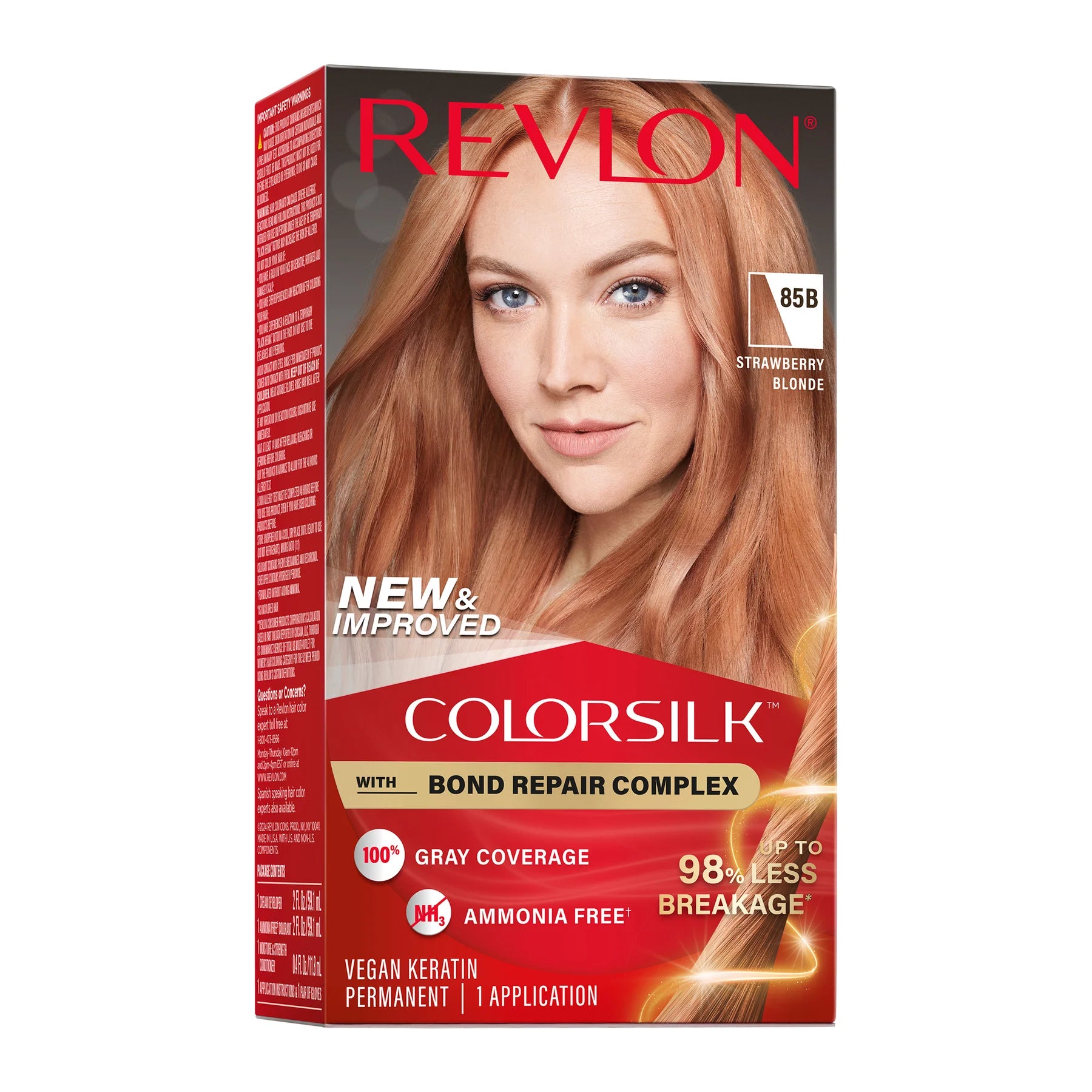 Revlon ColorSilk™ with Bond Repair Complex Permanent Hair Dye