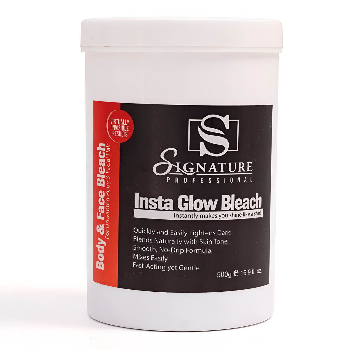 Signature Professional Insta Glow Body & Face Bleach (500g)