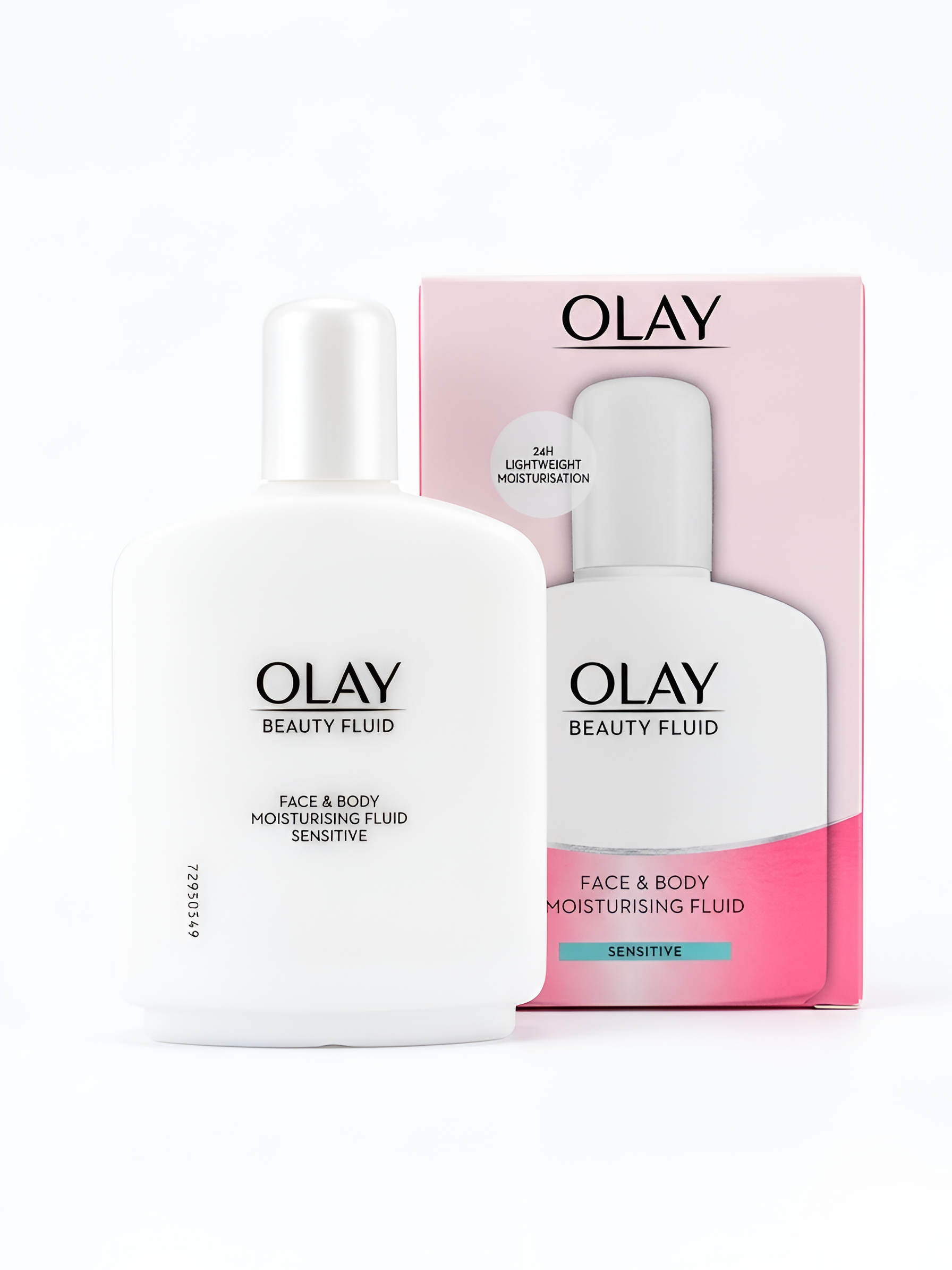 Olay Beauty Fluid Face & Neck Lotion For Sensitive Skin, 200ml