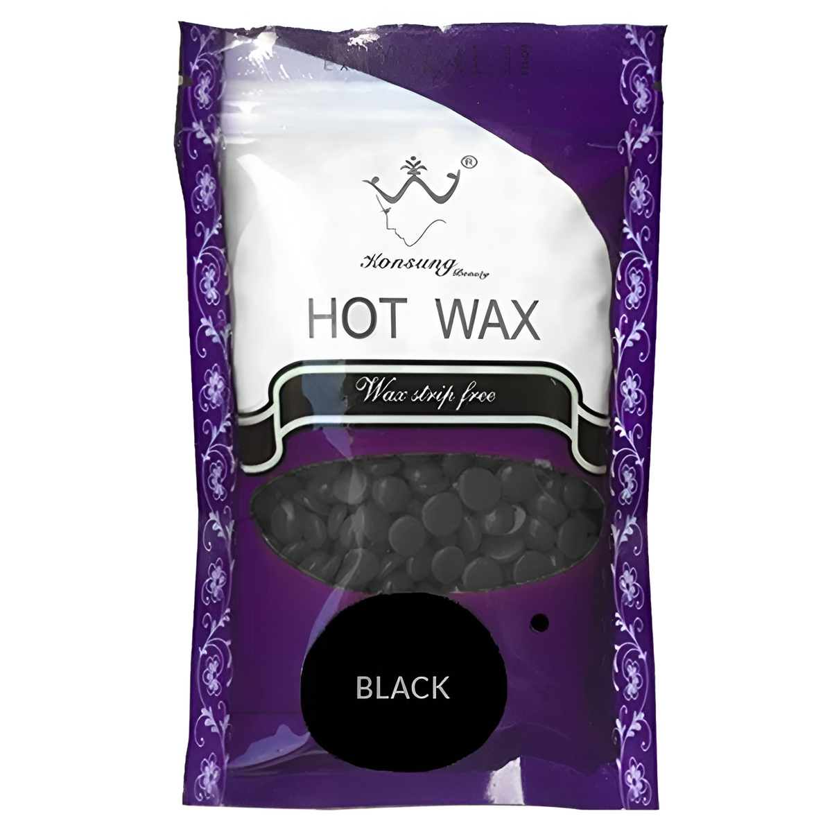 Konsung Beauty Hot Wax Beans – Black (Strip-Free) 100g